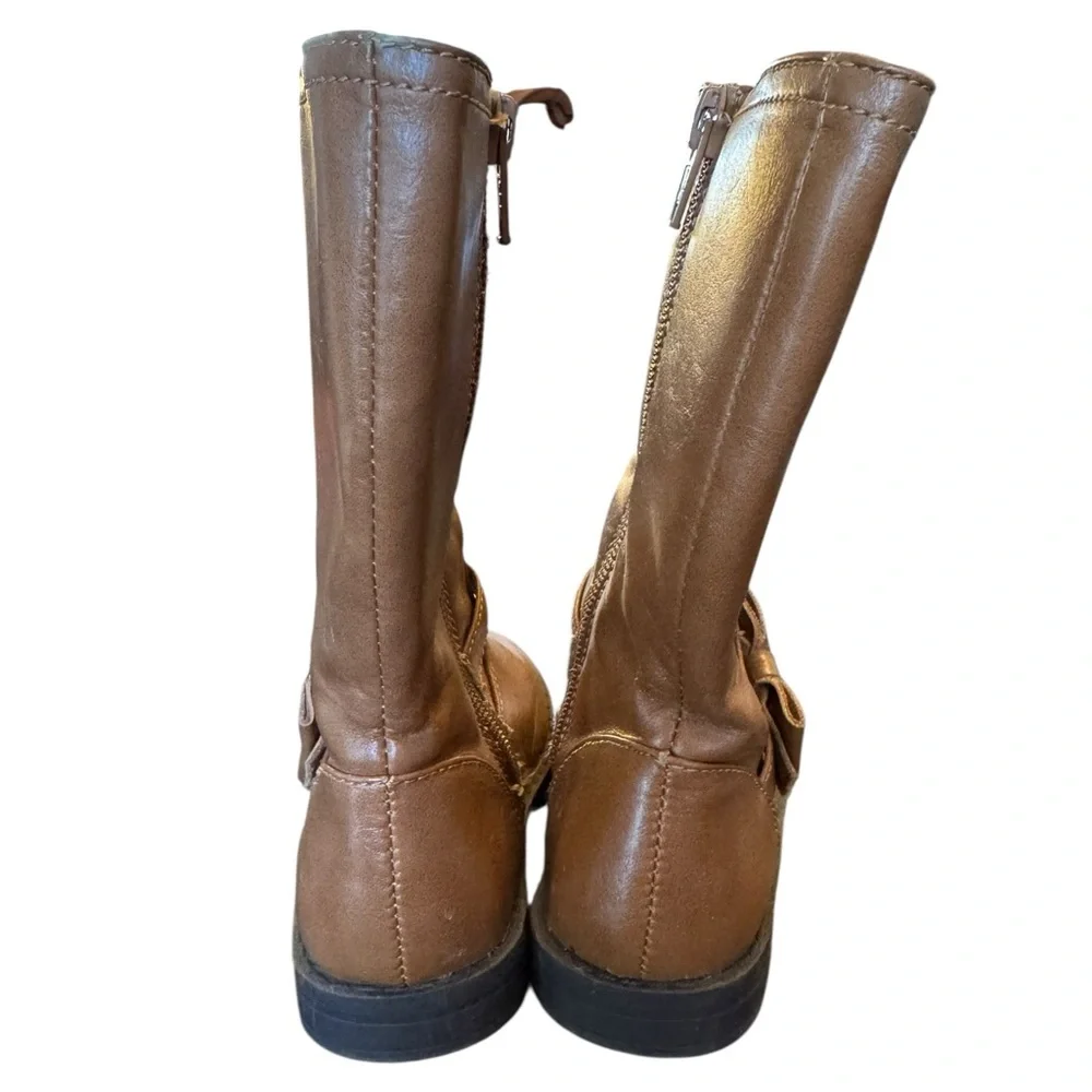 The Children's Place Tan Kids Boots with Bow size 7